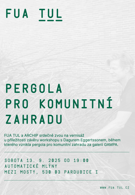 Pergola pro komunitní zahradu