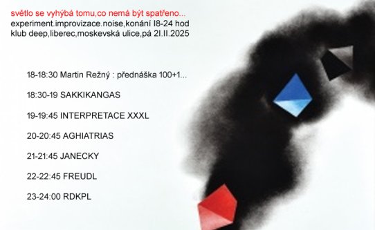 festival experimentálni hudby Deep dive